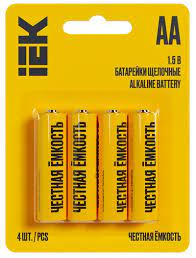 Батарейка щелочная Alkaline LR06\АА (4шт/блистер)