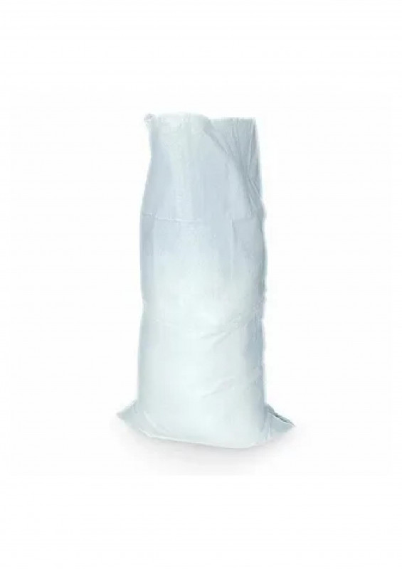 Мешок п/п пищевой белый 40кг 50х90см