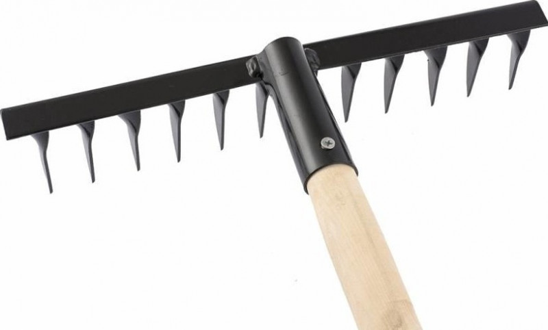 Грабли витые 12-зубьев средние