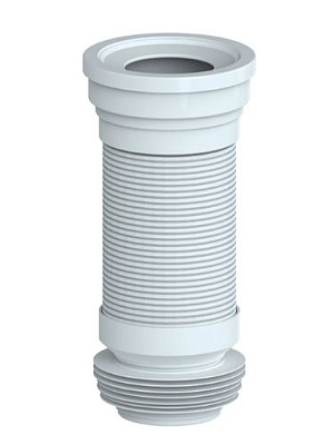 Гофра для унитаза армированная 220/350 (Т350) UNICORN