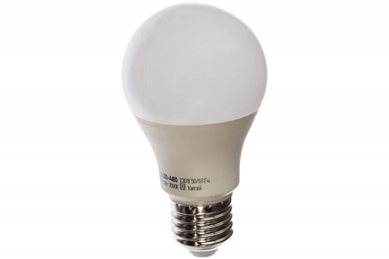 Лампа светодиодная 11Вт Е27 LED IEK теплый белый