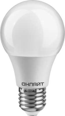 Лампа светодиодная 10Вт Е27 LED ОНЛАЙТ Promo белый