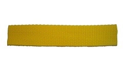 Ремень полипропиленовый 25мм желтый