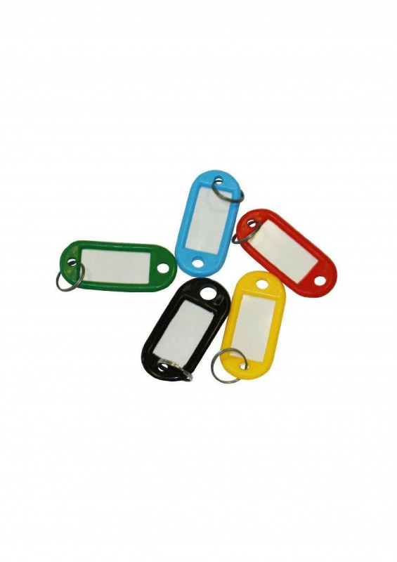 Бирка для ключей пластиковая