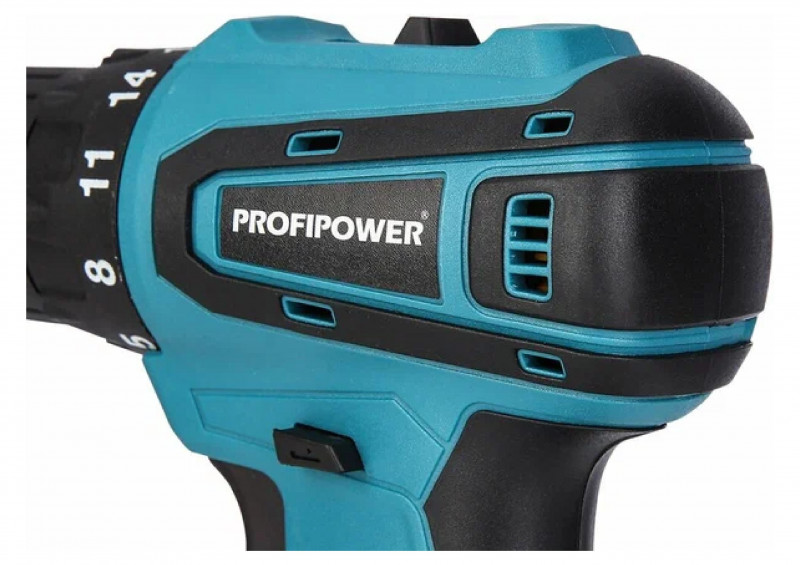 Дрель акк. 18В MKBL-18Т Бесщеточный (45Нм/2,0Ач/2акк./Li-ion/кейс) PROFIPOWER