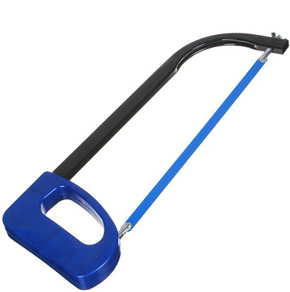 Ножовка по металлу 310х7 мм,держатель 420х140 мм с оранж ручкой