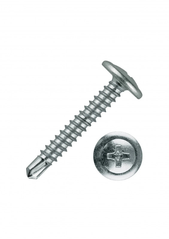 Саморез с пресс-шайбой сверло 4,2х41