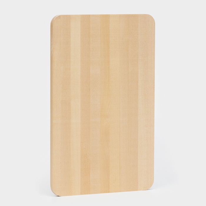 Разделочная доска 35х22х1,2см с ручкой береза