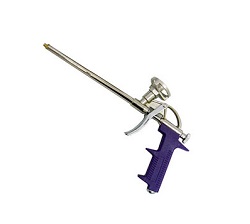 Пистолет для монтажной пены фиолетовая ручка Vertex 9019