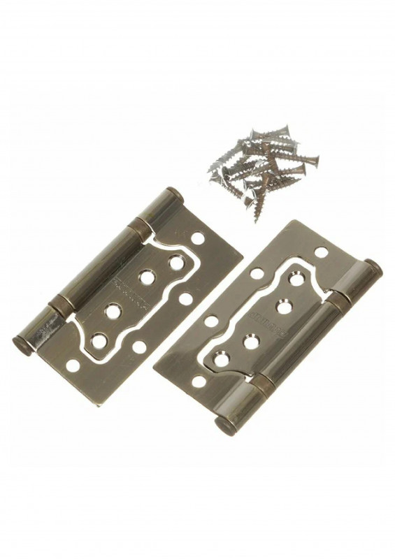 Петля 2ВВ АВ 2,5мм 100х75 АЛЛЮР бронза