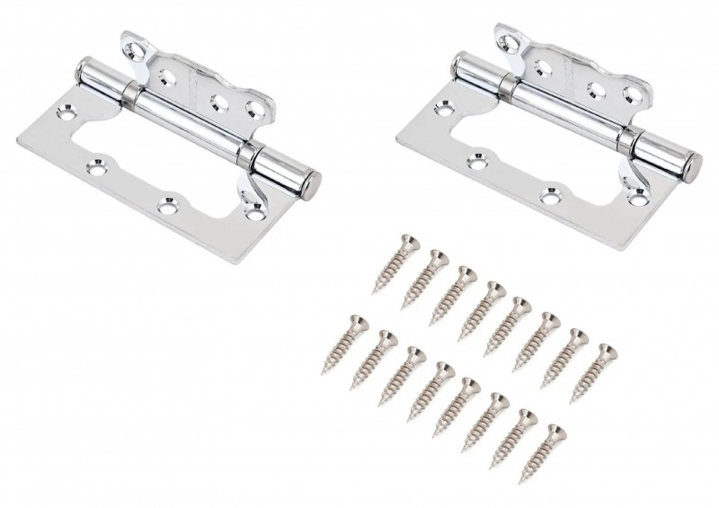 Петля 2ВВ СР 2,5мм 100х75 АЛЛЮР хром