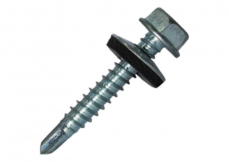 Саморез кровельный HWX7-W-P9 уп/50шт 6,3х38мм ТМ HARDWEX