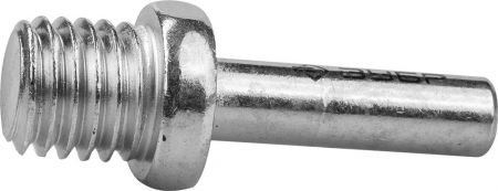 Переходник оцинкованный, "дрель-УШМ" для насадок, d 8мм / М14 Зубр