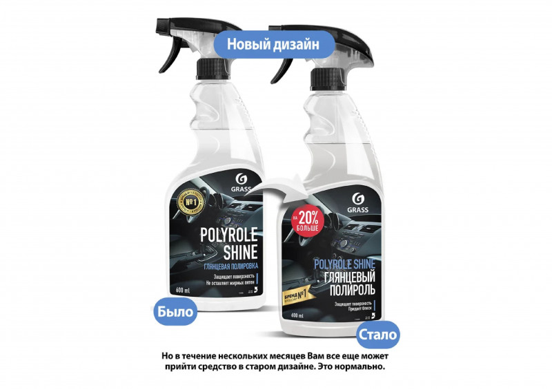 Полирующее средство 600мл Polyrole Shine