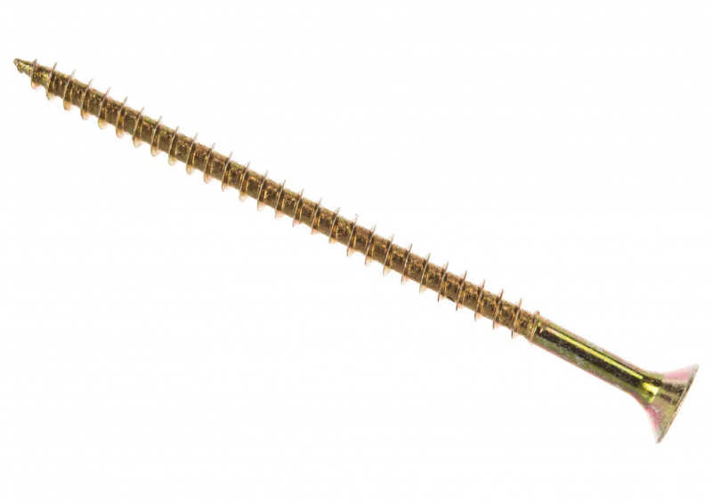 Саморез универсальный желтый цинк 4,5х60