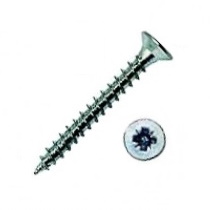 Саморез универсальный белый цинк 2,5х20