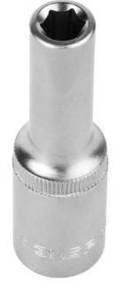 Головка торцевая удлиненная 1/2" 8мм ЗУБР FLANK