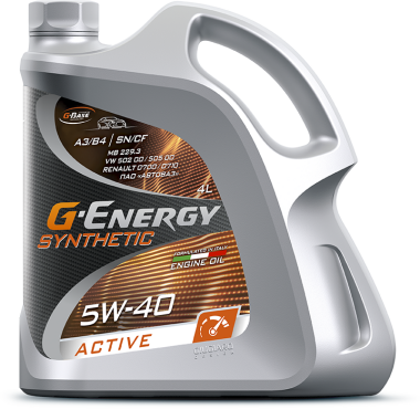 Масло G-Energy Sinthetic Active 5W-40 1л