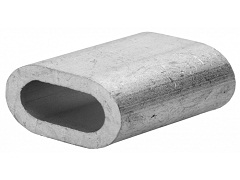 Зажим для стальных канатов алюминиевый DIN3093
