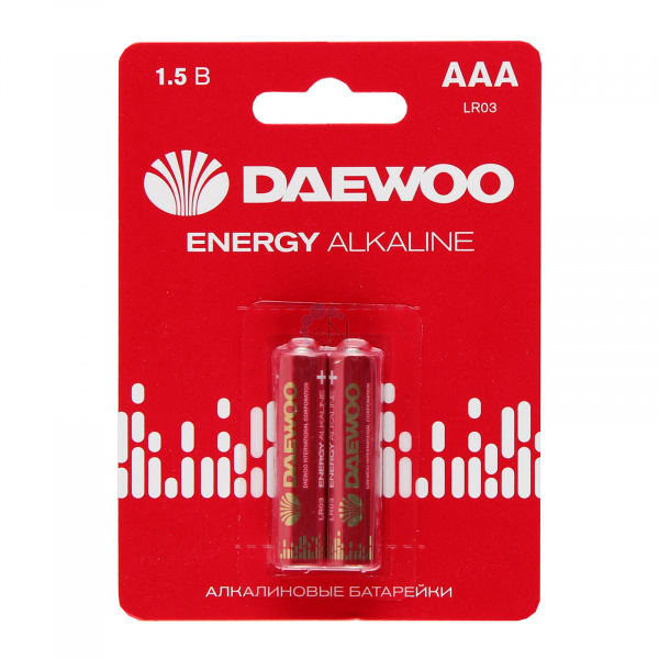 Батарейка пальчик LR6/316 Daewoo Energy Alkaline