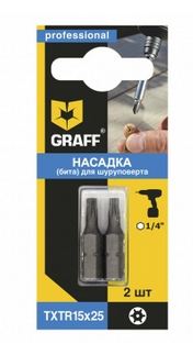 Бита TXTR 15х25 мм GRAFF