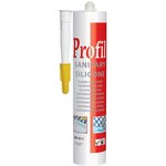 Герметик санитарный силиконовый бесцветный 270мл PROFIL