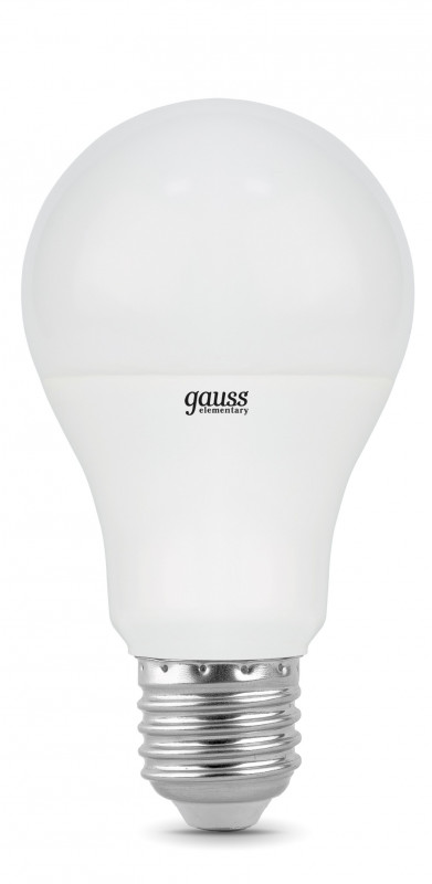 Лампа светодиодная LED 10вт 230в Е27 белый GAUSS