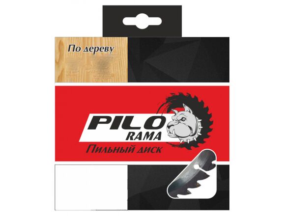 Диск пильный по дереву 165х24зубх20/16 Pilorama