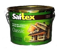 Деревозащитный состав бесцветный 10л Saitex Classic