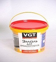 Эмаль для радиаторов ВД-АК-1179 1кг супербелая Профи