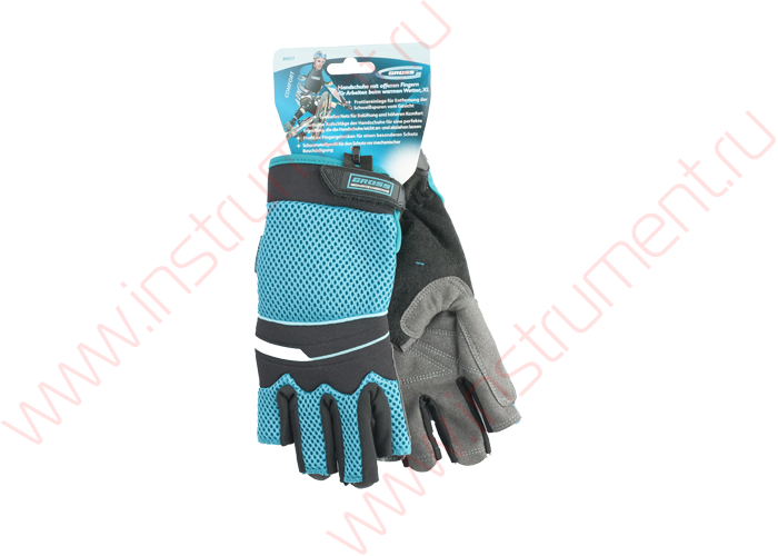 Перчатки комбинированные облегченные GROSS размер XL открытые пальцы