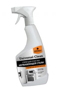Очиститель для нержав стали и цветных металлов 0,5л Universal Clean