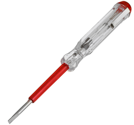 Отвертка- пробник индикаторная 135мм